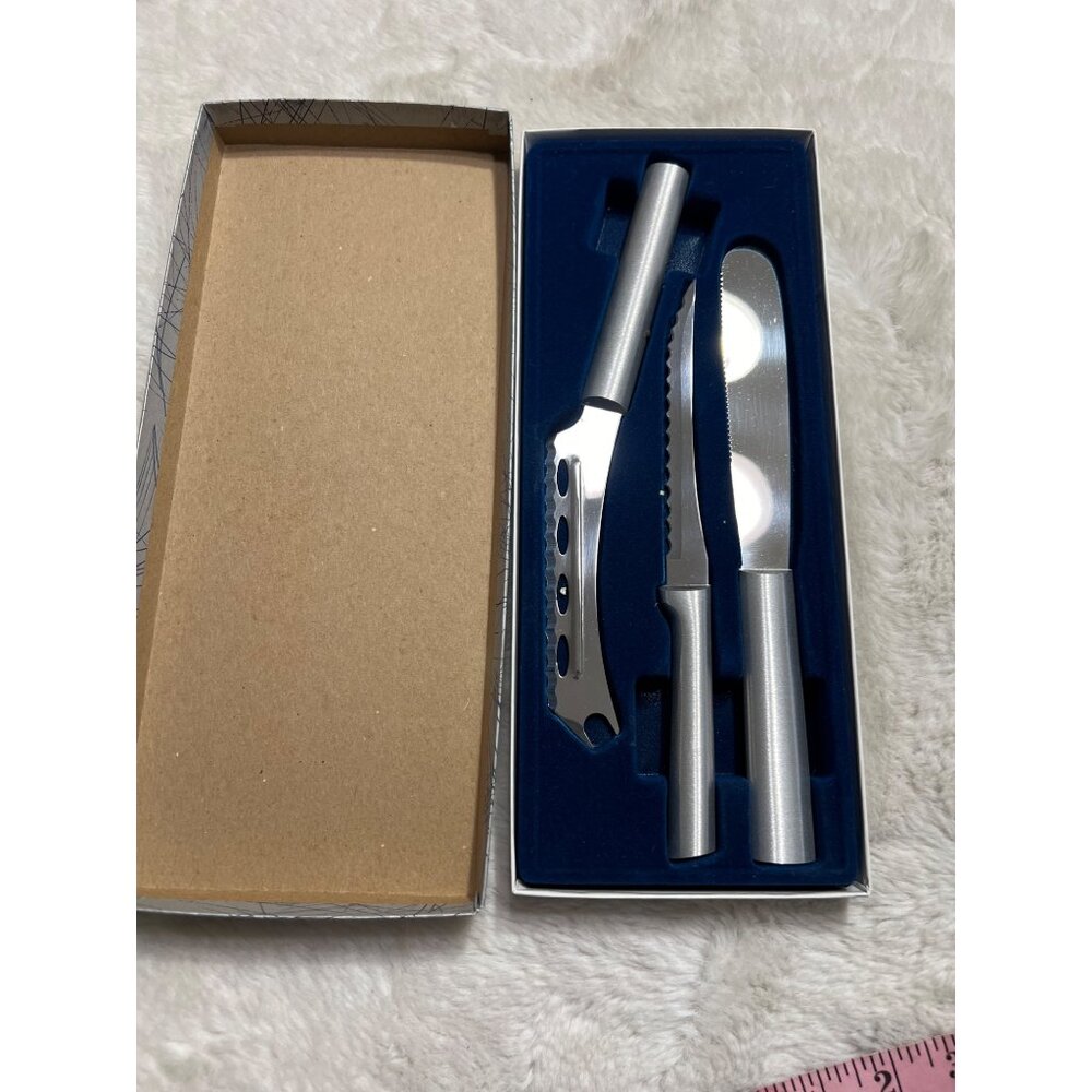 KADA Cultery USA knife set of three lot with box